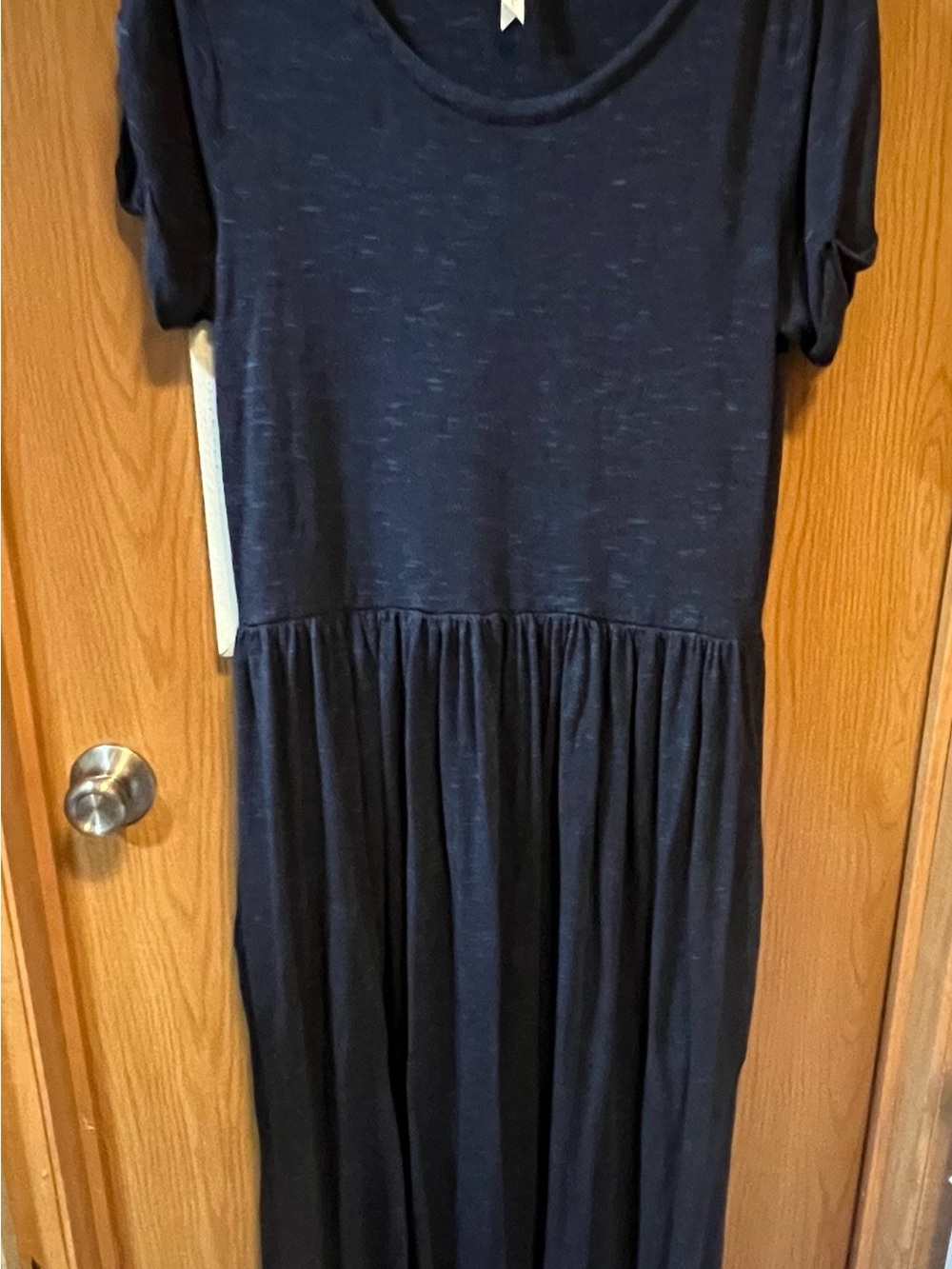 Matilda Jane Navy Short-Sleeve Maxi Dress